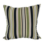 Blazing Needles Square Indoor/Outdoor Throw Pillow, 25", Eastbay Onyx 2 Count