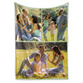 Ships Next Day, Custom Blanket W/Picture - Printed In Usa, Personalized Photo Blanket (Fleece - 50X60)