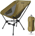MARCHWAY Lightweight Folding Camping Chair, Portable Foldable Compact for Outdoor Camp, Travel, Beach, Picnic, Festival, Hiking,