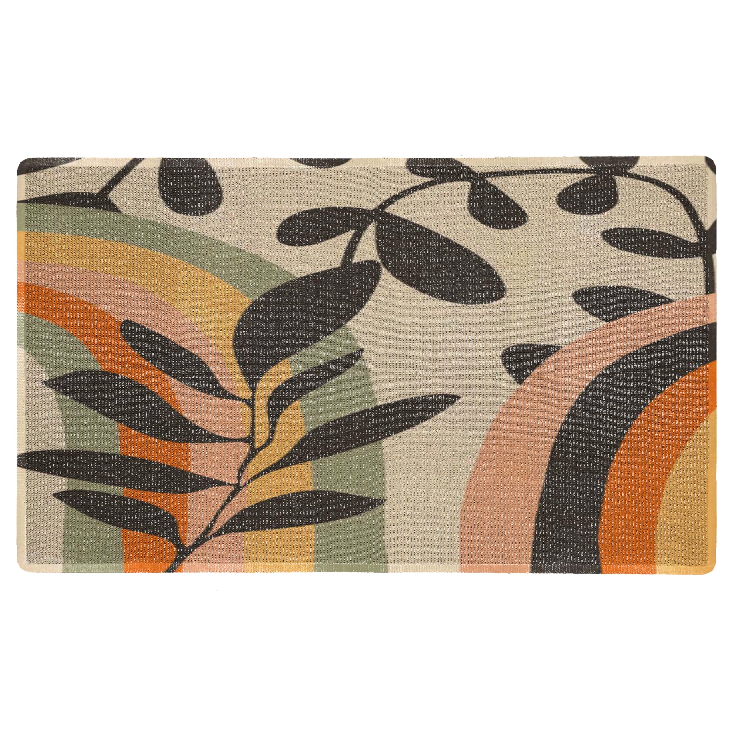 989-Nogrit Boho Coir Doormat For Outdoor Entrance,Boho Front Door Mats Outdoor,Boho Welcome Mat,Boho Door Mat Outdoor,Boho Indoo