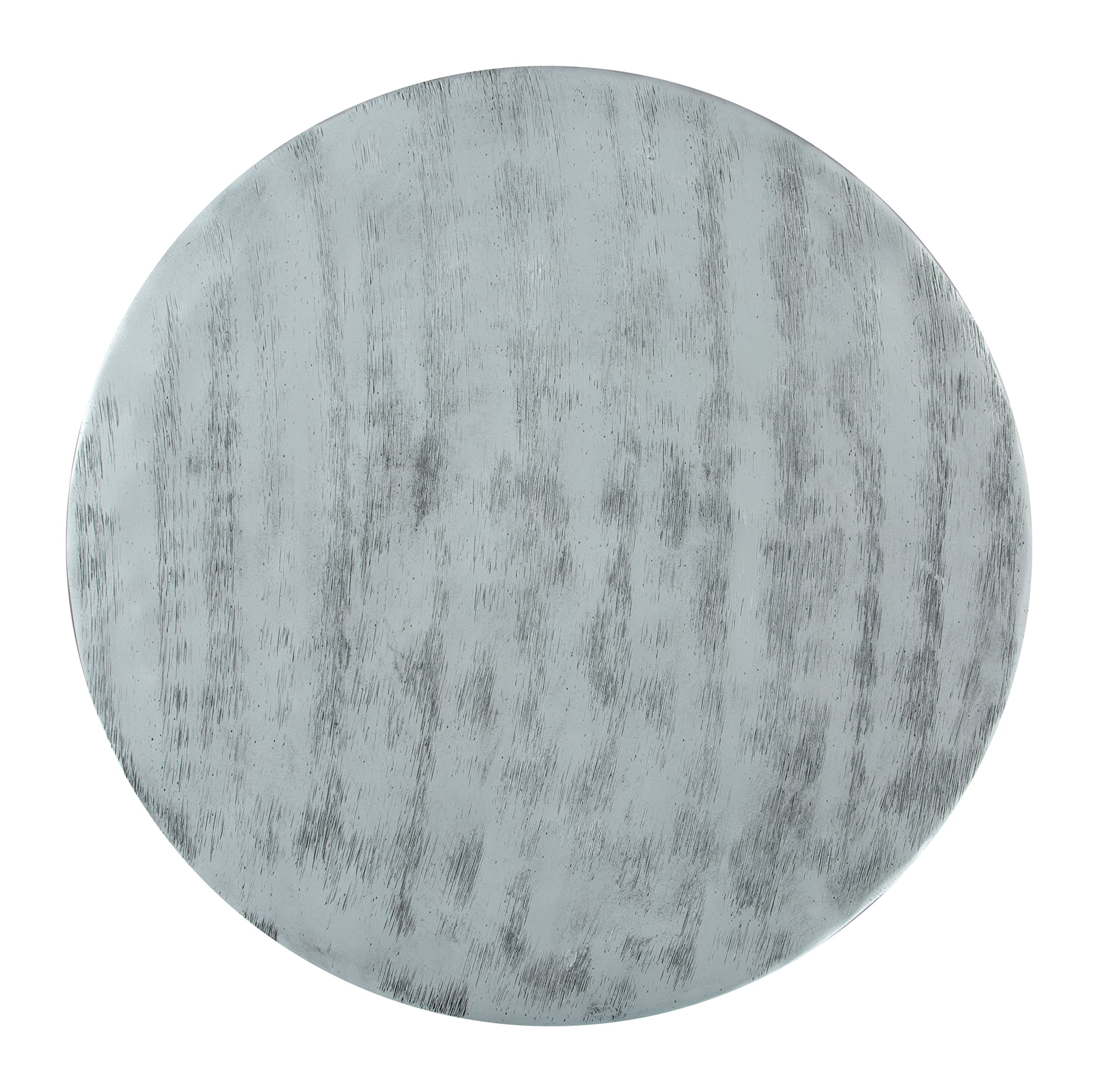 Zuo Sara Side Table Antique Silver