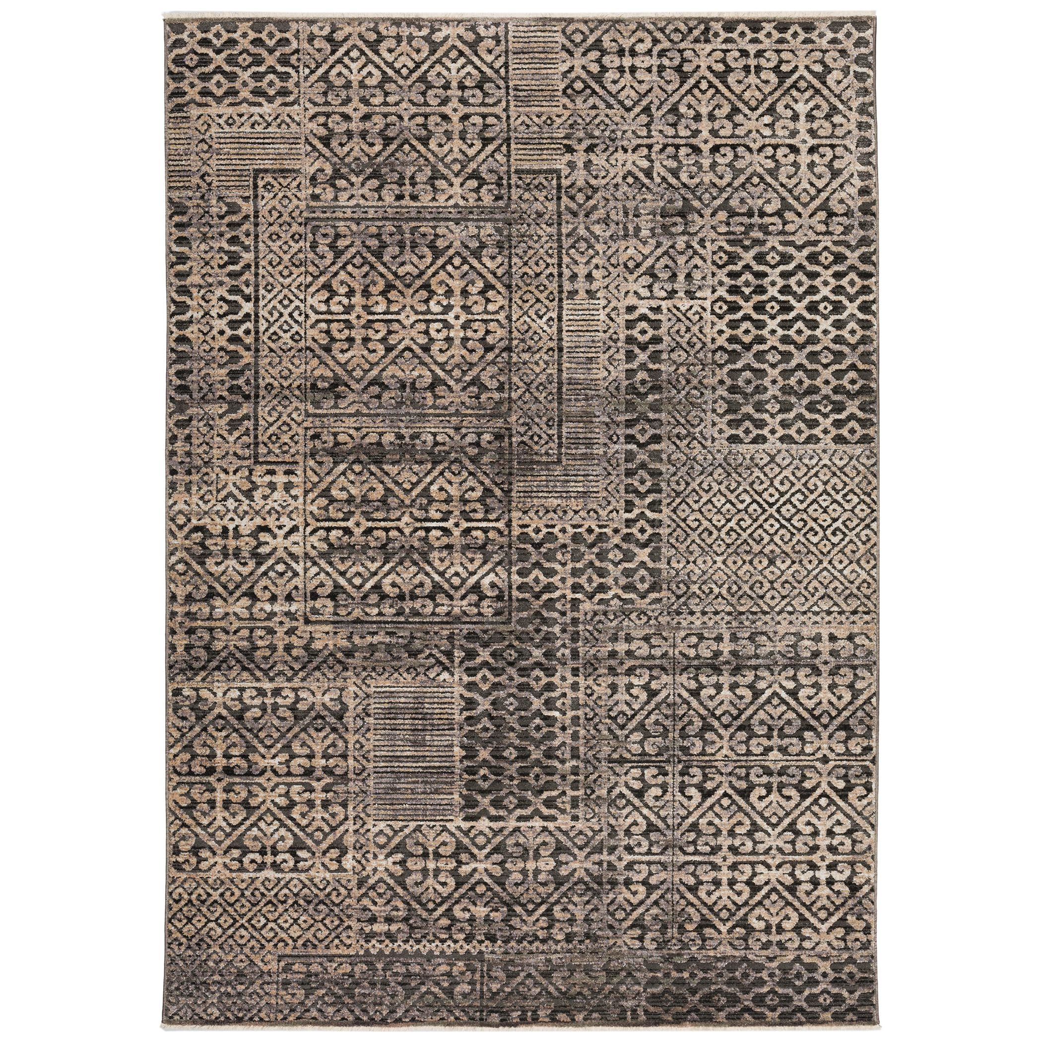 Dalyn Rugs Odessa Od3 Gray 5' X 7'6&quot; Rectangle Soft Area Rug, Easy Clean, Non Shedding, Bedroom, Entry, Living Room, Dining Room, Kitchen Rug