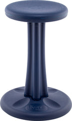 KORE DESIGN Wobble Stool Chair, Girls + Boys Kid Desk Stools, Ergonomic Small Office Chairs, Flexible Seating Active Kids, ADD/ADHD, Classroom, School, Home, Pre-Teen (18.7in), Age 10-11 yr, Dark Blue