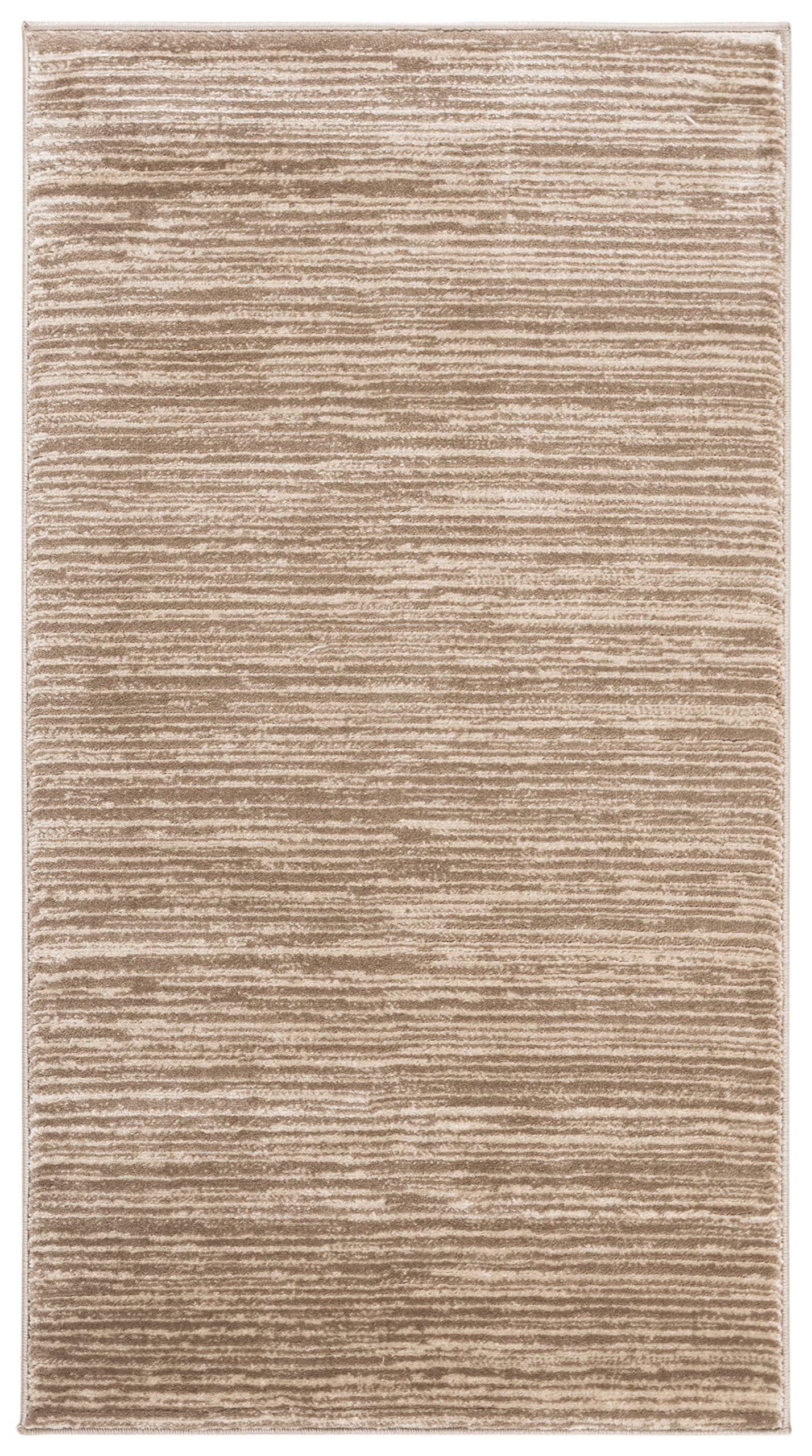 SAFAVIEH Vision Collection Accent Rug - 2 x 3, Light Brown, Modern Ombre Tonal Chic Design, Non-Shedding & Easy Care, Ideal fo