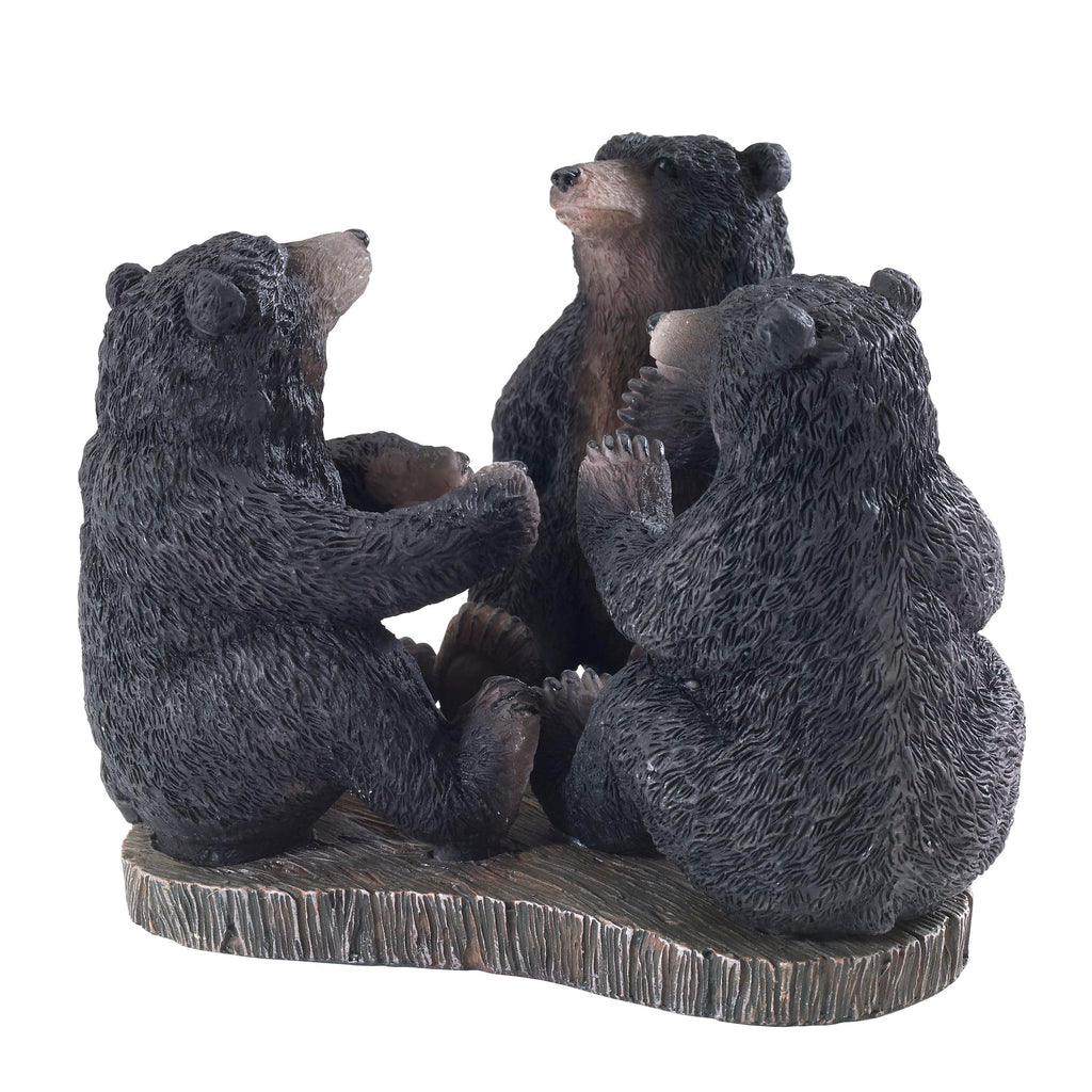 Avanti Linens - Toothbrush Holder, Resin Bathroom Accessories, Animal Inspired Bathroom Decor (Black Bear Lodge Collection)