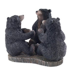Avanti Linens - Toothbrush Holder, Resin Bathroom Accessories, Animal Inspired Bathroom Decor (Black Bear Lodge Collection)