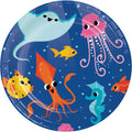 Ocean Celebration Dessert Plates, 8 ct
