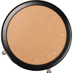 National Public Seating 19-27" Black Adjustable Stool with Hardboard Seat