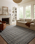 Loloi Chris Loves Julia x Polly Graphite/Pebble 2'-0'' x 5'-0'' Accent Rug