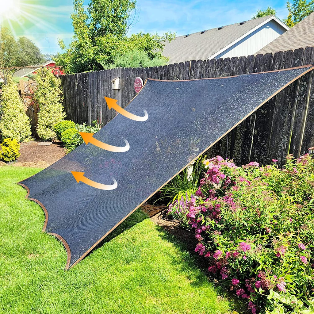 Shade Cloth With Grommets,Outdoor Sun Shade Awning,Garden Shade Netting For Plants Cover Greenhouse Patio Dog Kennel Chicken Coo