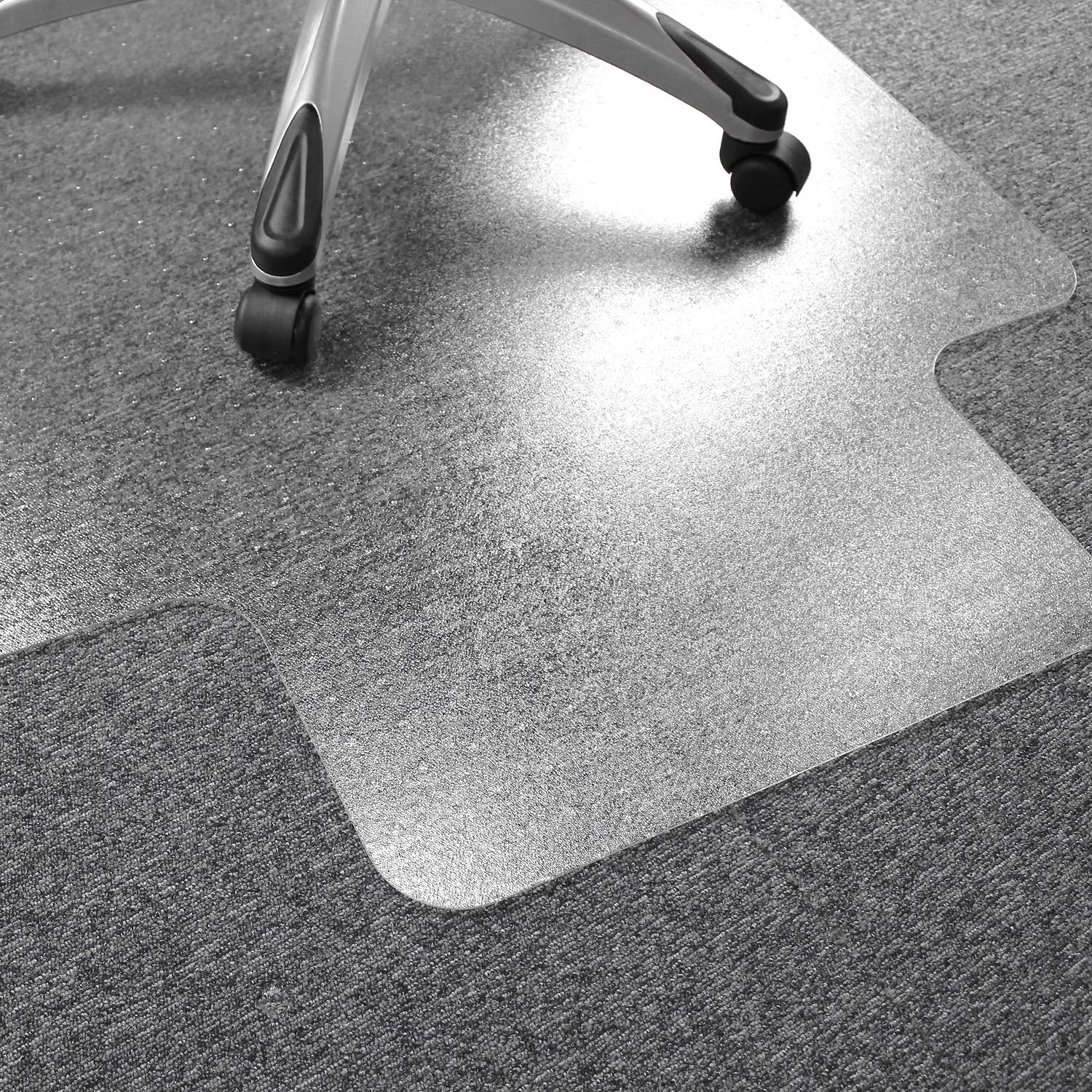 Ultimat FR1113423LR Polycarb Lip Chair Mat Low/Med Pile Carpets 48X53