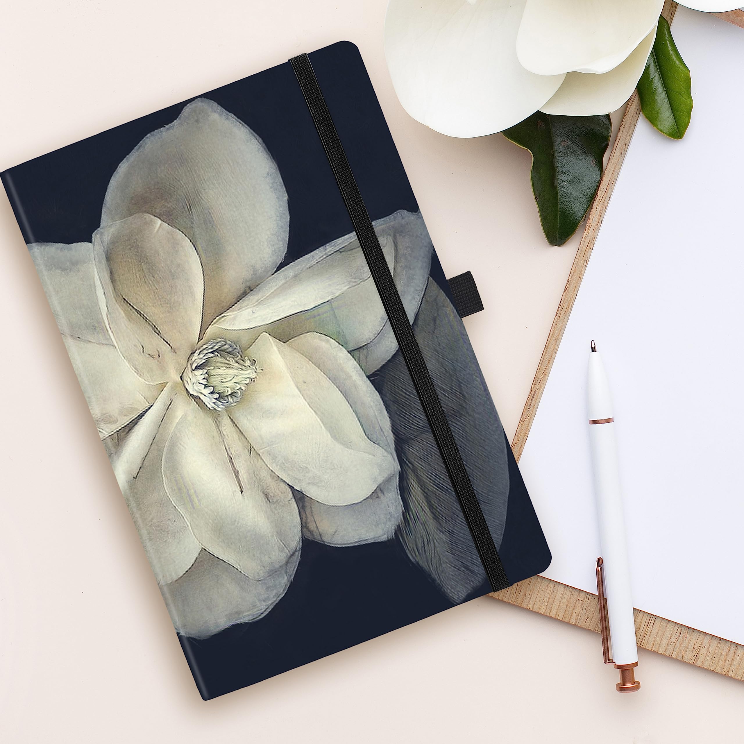 Ricco Bello Classic College Ruled Notebook | Hardcover Lined Writing Journal For Work, Home, School | 192 Lined Pages, 5.7 X 8.4