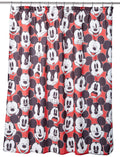 Disney Mickey Mouse Big Face Mickey Shower Curtain