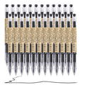 Riancy Gel Ink Pen Japanese Style Liquid Ink Rollerball Pens Quick Drying 0.35Mm Ultra Fine Point Ballpoint Maker Pen Premium Fo