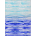Dalyn Rugs Seabreeze Sz8 Blue Washable 2'6" X 3'10" Indoor Outdoor Area Rug, Easy Clean, Machine Washable, Non Shedding, Bedroom, Living Room, Dining Room, Kitchen, Patio Rug