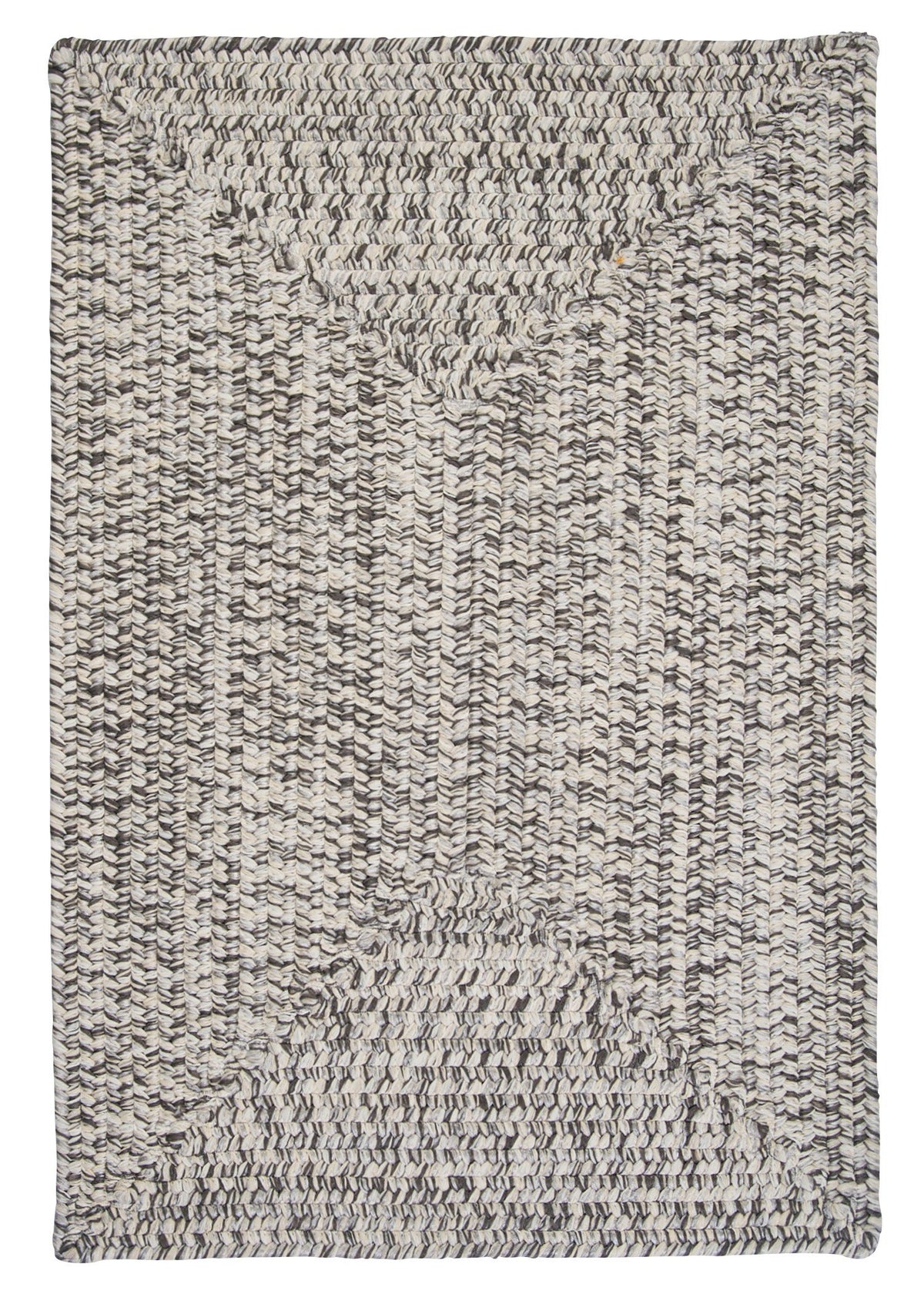 Corsica Rectangle Area Rug, 2 By 3-Feet, Silver Shimmer