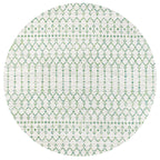 Jonathan Y Smb108R-5R Ourika Moroccan Geometric Textured Weave Indoor Outdoor Area Rug, Bohemian Coastal Modern Easy Cleaning,Be