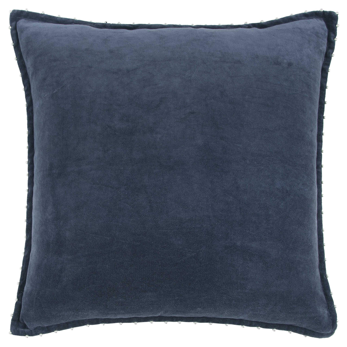 Rizzy Home | T13194 | 22&quot;x22&quot; Blue Decorative Pillow | Down Fill