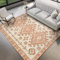 Dalyn Rugs Brisbane Br2 Aztec Medalion Ivory 5' X 7'6"