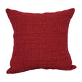 Blazing Needles Square Jacquard Throw Pillow, 17", Welby Pimento