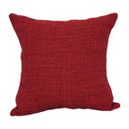 Blazing Needles Square Jacquard Throw Pillow, 17", Welby Pimento