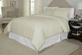 Pointehaven 300 Thread Count Printed Duvet Set, Full/Queen, Bone