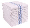 KAF Home Classic Farmhouse Stripe Kitchen Towels, Pure Cotton Dish Towels, Towel Dish Cloths for Cooking, Cleaning, and Dining, 