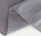Biscaynebay Wrap Around Bed Skirts For King & Cal King Beds 19' Long Drop, Silver Grey Adjustable Elastic Dust Ruffles Easy Fit