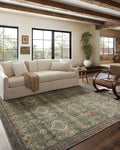 Loloi Magnolia Home by Joanna Gaines x Sinclair Turquoise/Multi 2-3 x 9-6 Runner Rug