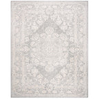 Safavieh Reflection Collection Area Rug - 8' X 10', Light Grey & Cream, Vintage Distressed Design, Non-Shedding & Easy Care, Ide