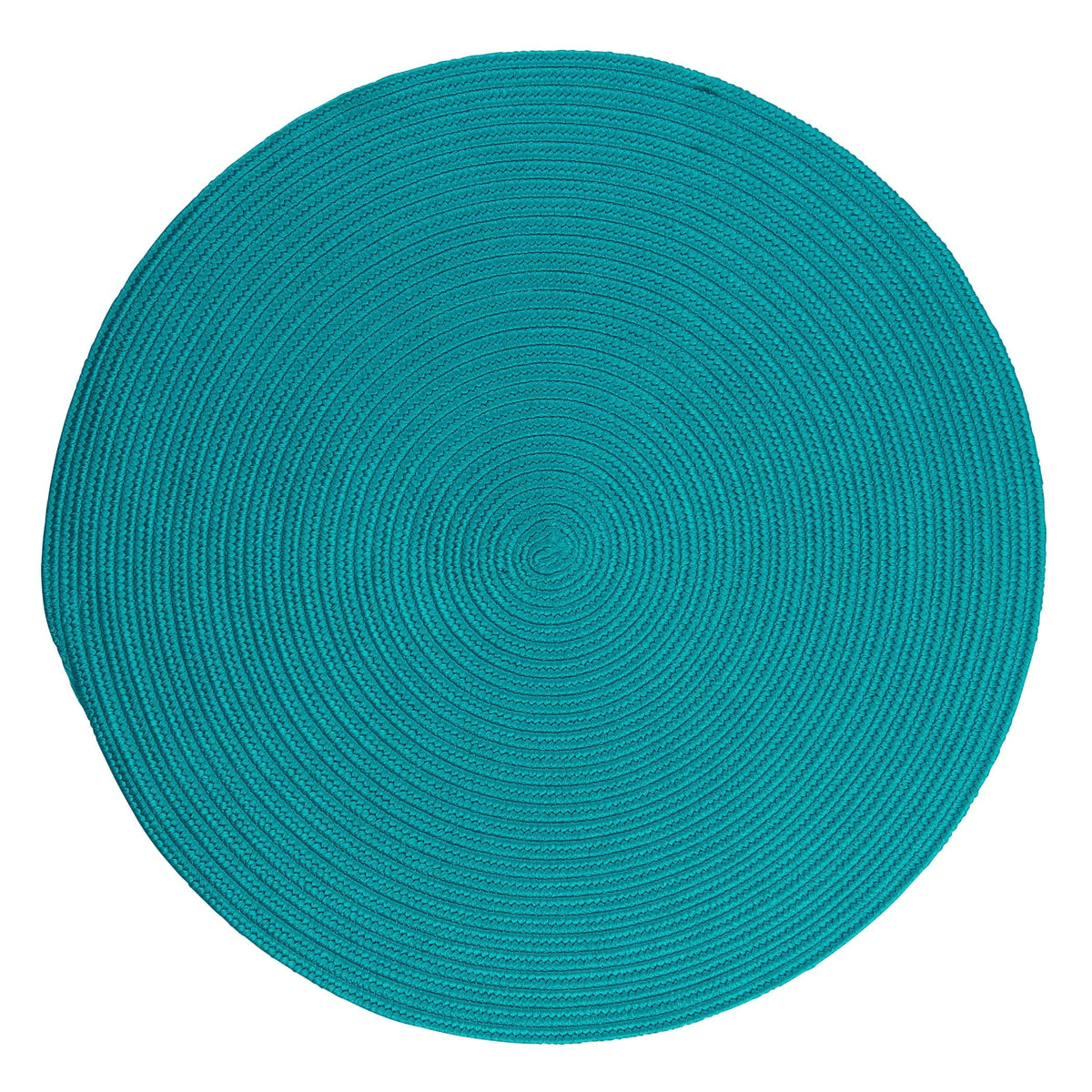 Colonial Mills Boca Raton Round Indoor/Oudoor Area Rug 11X11 - Turquoise