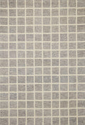 Loloi Chris Loves Julia Polly Collection POL-05 Area Rug 7-9 x 9-9 Slate/Ivory Rectangular 0.38 Thick