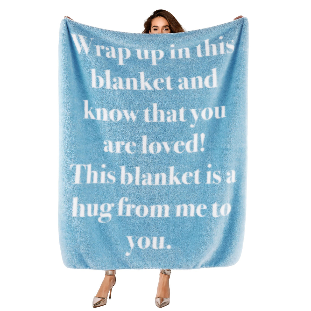 Bedsure Get Well Gifts For Women - After Surgery Blanket With Inspirational Words Sympathy Gift For Elderly Adults Hug Soft Flee