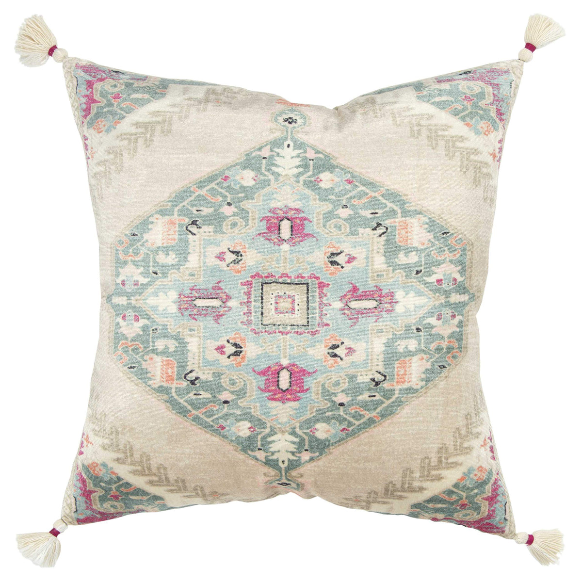 Rizzy Home Medallion Decorative Poly Filled Pillow