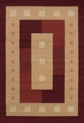 United Weavers Of America Time Square Area Rug In Burgundy (7 Ft. 6 In. L X 5 Ft. 3 In. W)