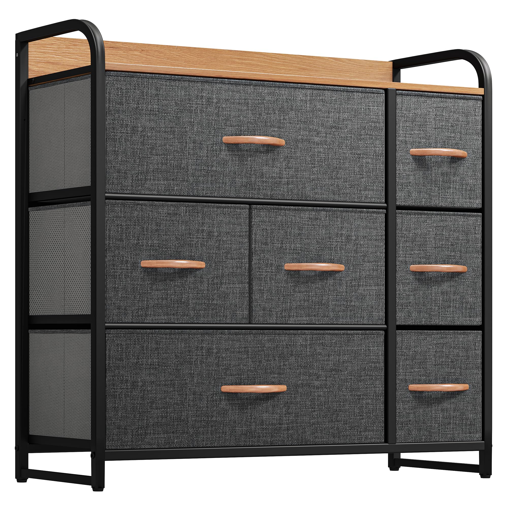 Yitahome Dresser Drawers, Organizer Unit For Bedroom, Fabric Dresser Storage Tower, Organizer Unit For Bedroom, Living Room, Hallway, Closets