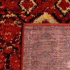 Safavieh Amsterdam Collection Runner Rug - 2'3'' X 18', Terracotta & Multi, Moroccan Boho Design, Non-Shedding & Easy Care, Idea