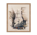 Poster Master Vintage Travel Poster - Retro Egypt Print - Street Scene in Cairo Art - Classic Gift for Historian, Travel Lover -
