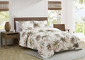 Tommy Bahama - Queen Quilt Set, Reversible Cotton Bedding With Matching Shams, Lightweight Home Decor For All Seasons (Bonny Cov