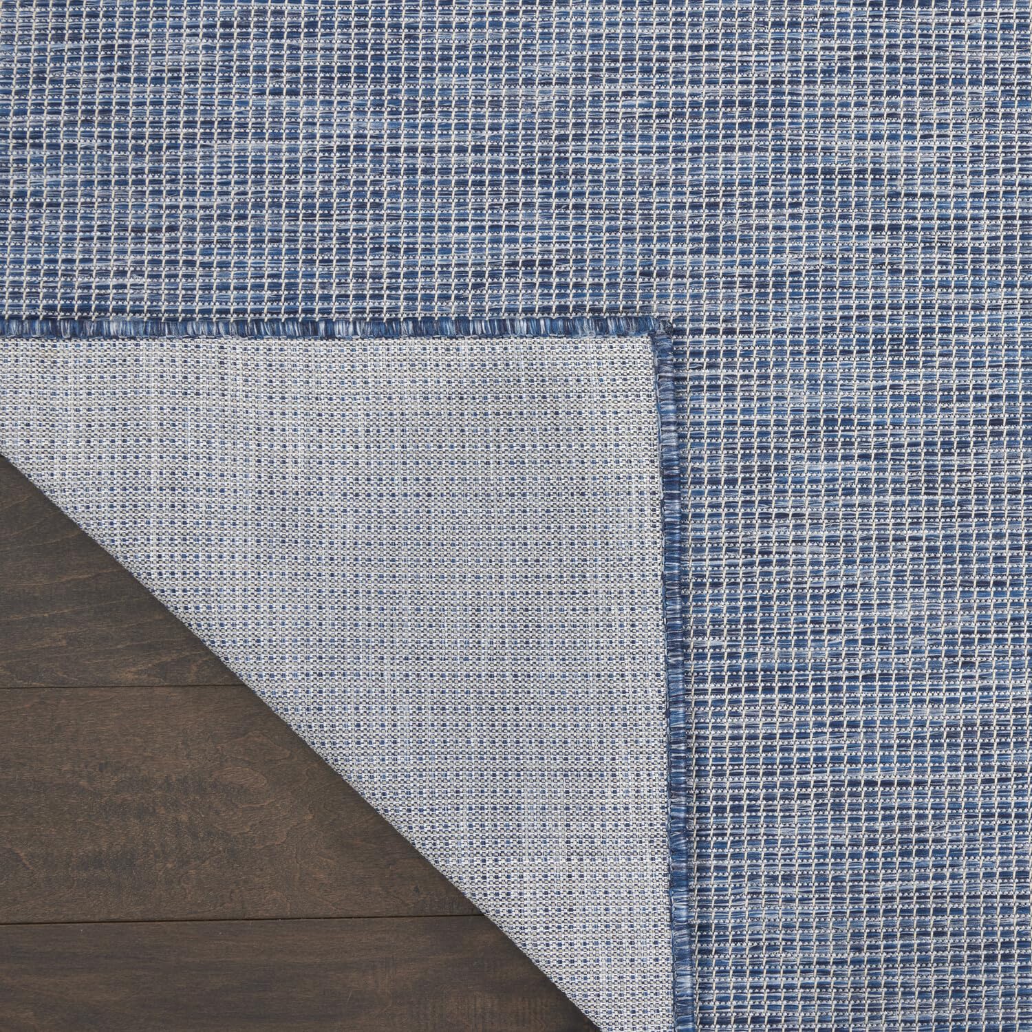 Nourison Positano Indoor/Outdoor Navy Blue 10' X 14' Area Rug, Easy Cleaning, Non Shedding, Bed Room, Living Room, Dining Room, Backyard, Deck, Patio (10X14)