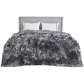Bedsure Ultra Soft Fluffy Blankets Queen Size For Bed - Fuzzy Faux Fur Sherpa Fleece Queen Blanket Full Size, Tie-Dye Decorative