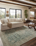 Loloi Magnolia Home by Joanna Gaines x Sinclair Jade/Sand 2-0 x 5-0 Accent Rug