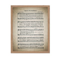 Poster Master Classic Music Poster - Vintage Instructional Print - Gift for Artist, Singer - Great is thy Faithfulness, Hymnal S