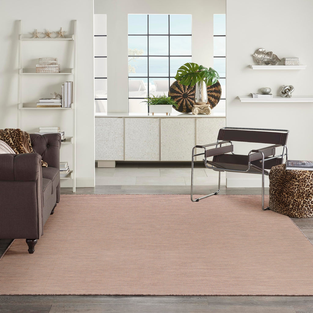 Nourison Positano Indoor/Outdoor Jute 9' X 12' Area Rug, Easy Cleaning, Non Shedding, Bed Room, Living Room, Dining Room, Backyard, Deck, Patio (9X12)