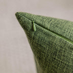 Home Brilliant Set Of 2 Euro Pillow Shams 24X24 Lined Linen Decorative Pillow Covers Soft Large Throw Pillow Covers For Sofa Por