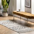 nuLOOM Olivia Transitional Moroccan Runner Rug, 2 8 x 8, Beige