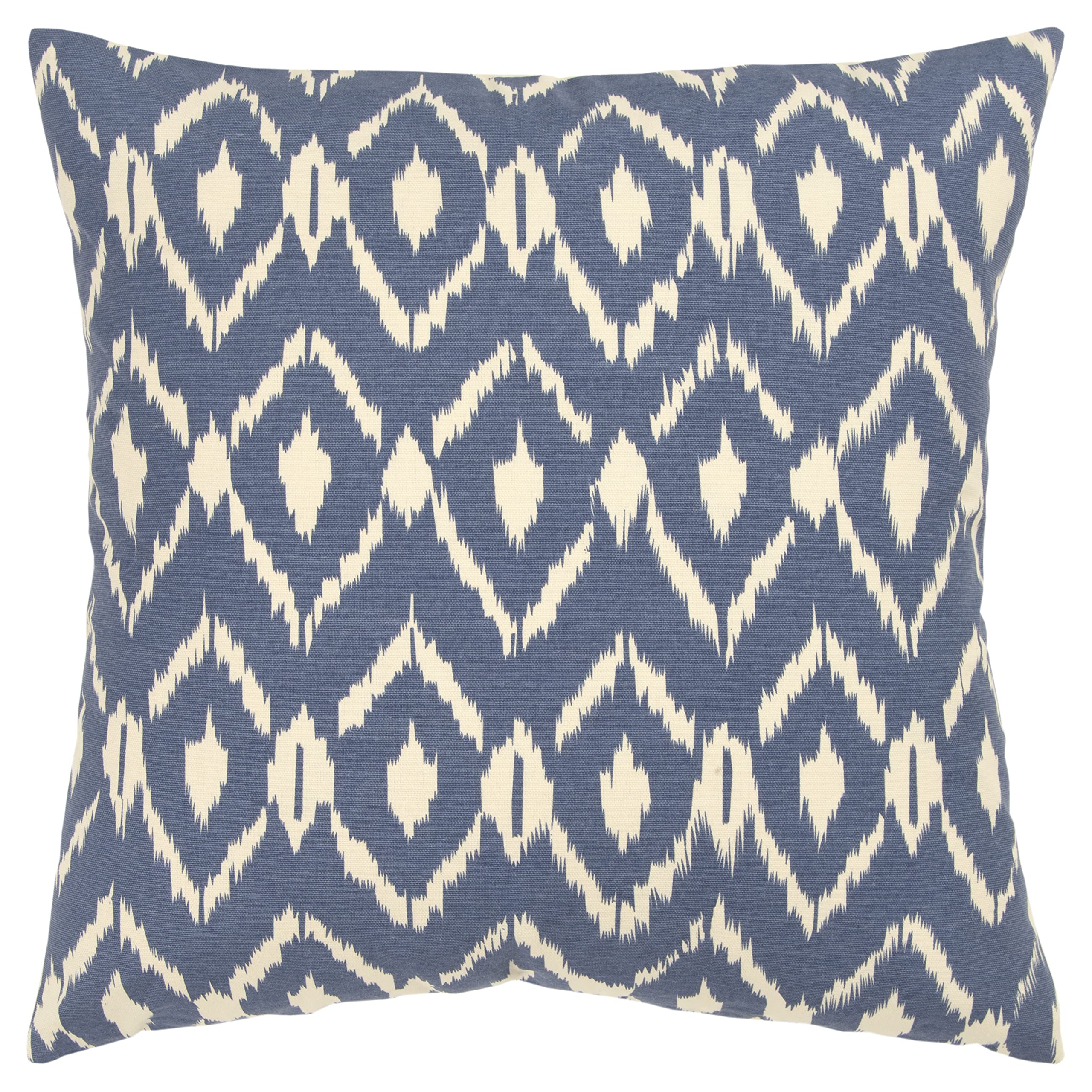Rizzy Home | T06149 | 18&quot;x18&quot; Blue/Green Decorative Pillow | Down Fill