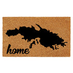 Calloway Mills 105482436 St. Thomas Doormat, 24' X 36', Natural/Black