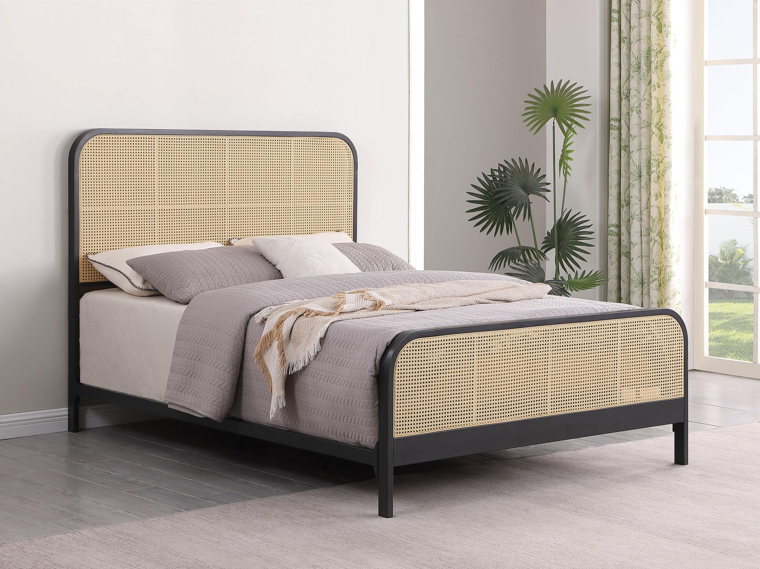 Coaster Home Furnishings Lanewood Panel Bed Frame - Thumbnail 3
