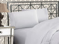 Elegance Linen 1800 Thread Count Scroll Design Egyptian Quality Luxurious Silky Soft Wrinkle & Fade Resistant 4 Pc Sheet Set, De